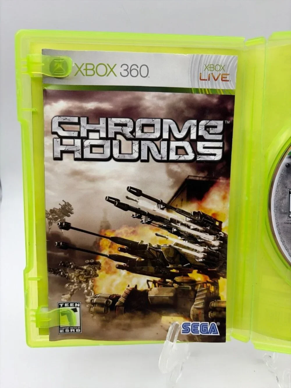 Chrome Hounds (Microsoft Xbox 360, 2006) Complete CIB Tested & Working